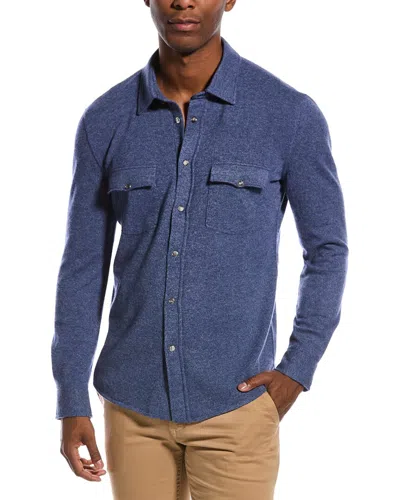 Brunello Cucinelli Wool & Cashmere-blend Sweater In Blue