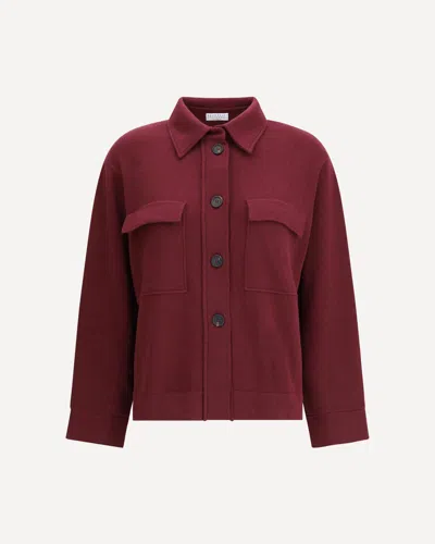 BRUNELLO CUCINELLI WOOL AND CASHMERE CARDIGAN