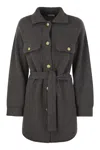 Brunello Cucinelli Wool And Cashmere Cardigan In Gray