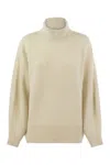 Brunello Cucinelli Luxe Cashmere-wool Blend Sweater With Sparkling Sequins