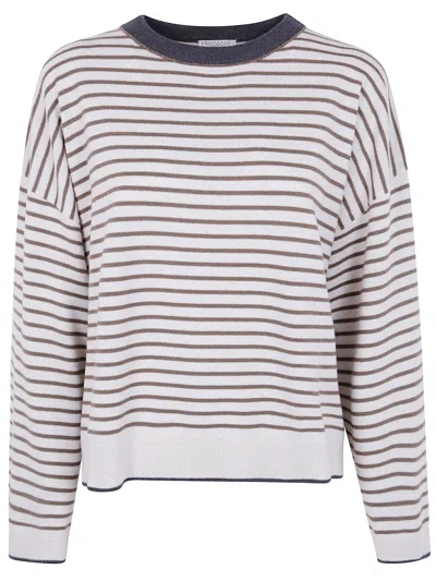 BRUNELLO CUCINELLI BRUNELLO CUCINELLI WOOL AND CASHMERE SWEATER