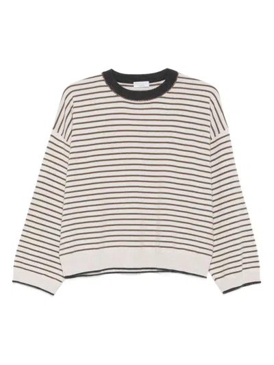 BRUNELLO CUCINELLI BRUNELLO CUCINELLI WOOL AND CASHMERE SWEATER