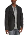 Brunello Cucinelli Wool-blend Blazer In Black