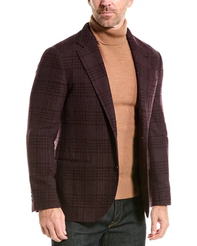 BRUNELLO CUCINELLI BRUNELLO CUCINELLI WOOL & SILK-BLEND BLAZER