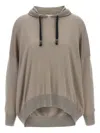 Brunello Cucinelli Wool And Silk Blend Hoodie