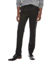 Brunello Cucinelli Wool & Silk-blend Pant In Black