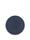 Brunello Cucinelli Women Wool Basque Hat With Precious Details In Blue