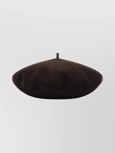 BRUNELLO CUCINELLI WOOL BEANIE FEATURING PRECIOUS DETAIL AND LOOP