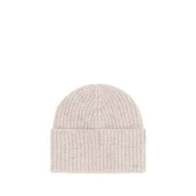 BRUNELLO CUCINELLI WOOL BEANIE HAT