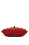 Brunello Cucinelli Wool Beret In Red