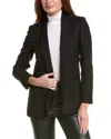 Brunello Cucinelli Wool Blazer In Black