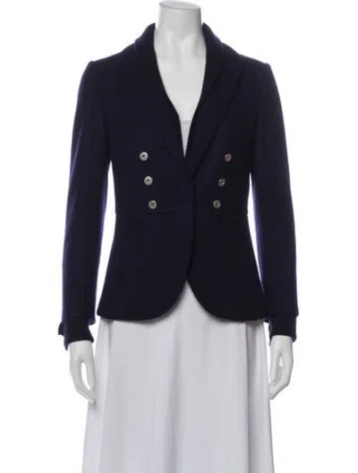 Pre-owned Brunello Cucinelli Wool Blazer In Blue