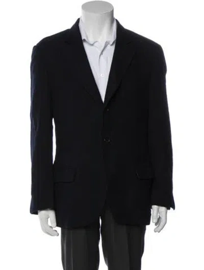Pre-owned Brunello Cucinelli Wool Blazer In Blue