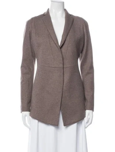 Pre-owned Brunello Cucinelli Wool Blazer In Brown