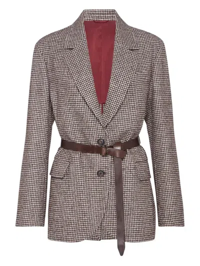 BRUNELLO CUCINELLI BRUNELLO CUCINELLI WOOL BLAZER JACKET