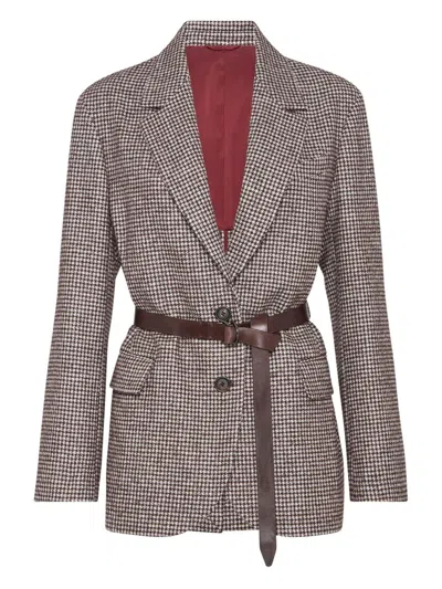 BRUNELLO CUCINELLI BRUNELLO CUCINELLI WOOL BLAZER JACKET
