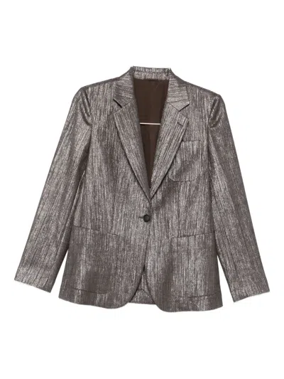 Brunello Cucinelli Wool Blend Blazer Jacket