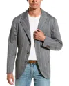 Brunello Cucinelli Wool-blend Blazer In Multi