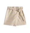 Brunello Cucinelli Wool-blend Flannel Skort In Multicoloured