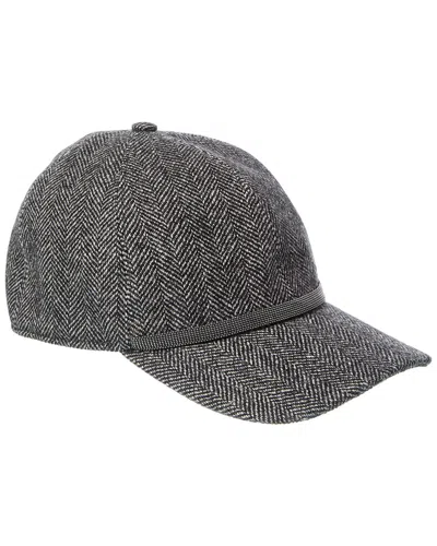 Brunello Cucinelli Wool-blend Hat In Brown