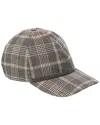 Brunello Cucinelli Wool-blend Hat In Gray