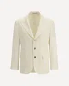 Brunello Cucinelli Single-breasted Blazer In Neutral