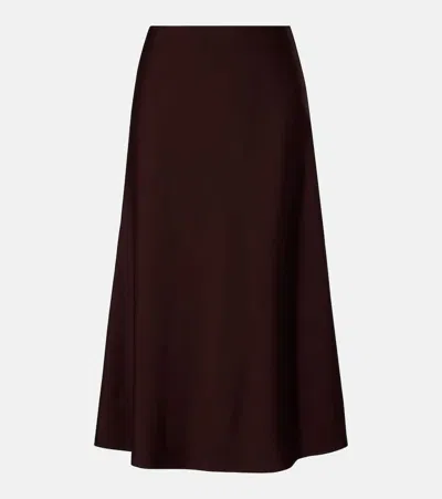 Brunello Cucinelli Wool-blend Midi Skirt