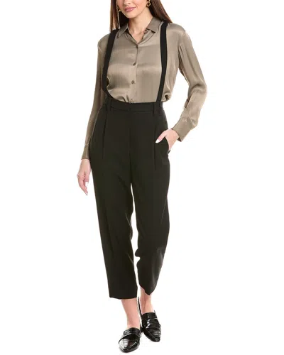 Brunello Cucinelli Wool-blend Pant In Black
