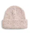 Brunello Cucinelli Wool-blend Knitted Hat In Pink