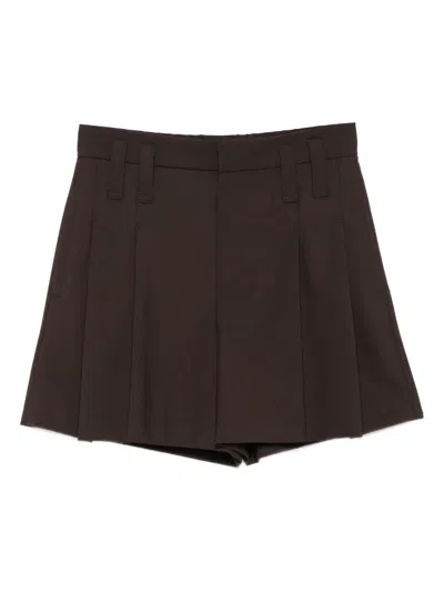 BRUNELLO CUCINELLI WOOL BLEND SHORTS