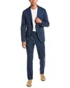 Brunello Cucinelli Man Blazer Slate Blue Size 38 Wool, Cotton
