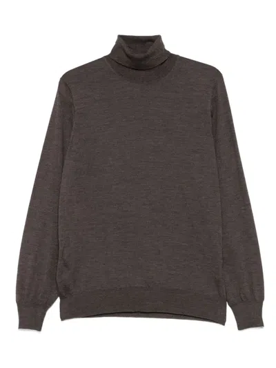BRUNELLO CUCINELLI WOOL BLEND TURTLENECK SWEATER