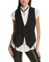 Brunello Cucinelli Wool-blend Vest In Blue