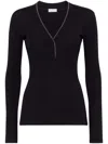 Brunello Cucinelli Monili Bead-embellished Jumper