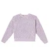 Brunello Cucinelli Wool, Cashmere, And Mohair-blend Sweater In Purple