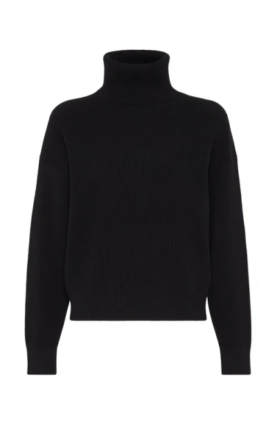 BRUNELLO CUCINELLI BRUNELLO CUCINELLI WOOL, CASHMERE AND SILK SWEATER