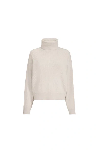 Brunello Cucinelli Wool, Cashmere And Silk Sweater In Nude