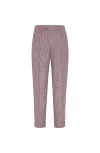 Brunello Cucinelli Pleated Cotton-cashmere Blend Trousers In Multi