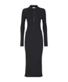 Brunello Cucinelli Cashmere And Silk-blend Midi Dress In Black
