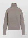 Brunello Cucinelli Wool Cashmere Silk Pullover In Gray