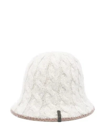 BRUNELLO CUCINELLI BRUNELLO CUCINELLI WOOL CLOCHE HAT