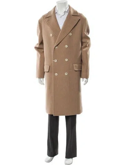 Pre-owned Brunello Cucinelli Wool Coat W/ Tags In Neutral