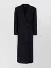 Brunello Cucinelli Wool Coat With Central Back Slit