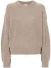 BRUNELLO CUCINELLI WOOL CREWNECK JUMPER