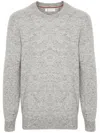 BRUNELLO CUCINELLI BRUNELLO CUCINELLI WOOL CREWNECK SWEATER