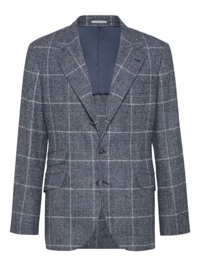BRUNELLO CUCINELLI WOOL DECONSTRUCTED JACKET