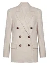Brunello Cucinelli Twill Flannel Blazer