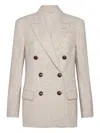 Brunello Cucinelli Twill Flannel Blazer