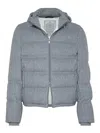 BRUNELLO CUCINELLI WOOL DOWN JACKET