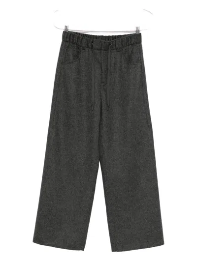 Brunello Cucinelli Wool Drawstring Trousers